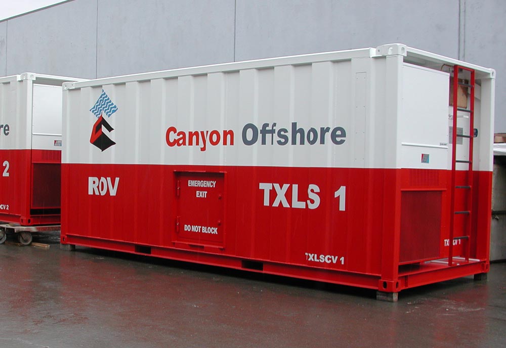 DNV containers for marine and offshore industry